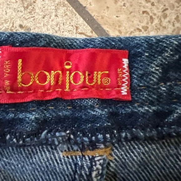 Vintage Bon Jour 80s90s High Waist
Fold Down - Picture 7 of 11